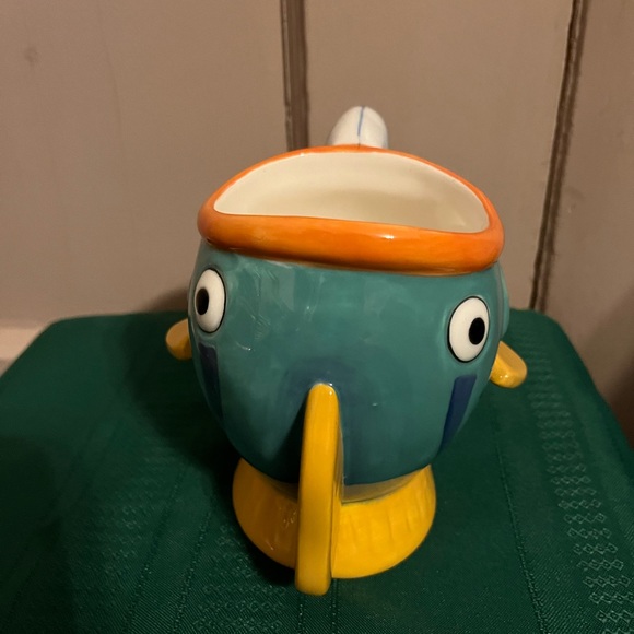 Coffee mate fish mug with fish handle coffee mug - Picture 3 of 7